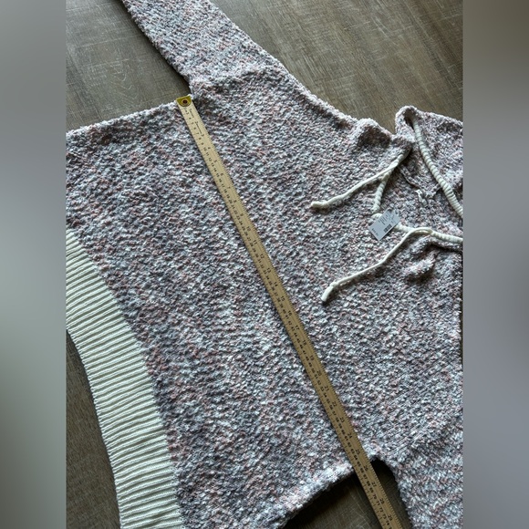 ▶️ Maurice’s 2X chenille sweater hooded women’s soft cozy drawstring NEW + TAGS - Picture 9 of 11